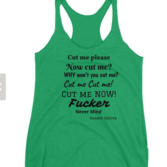 Snarky Server Custom made T shirts coffee mugs bag - Picture 3 of 6